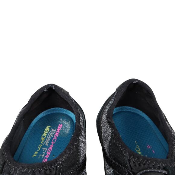 Skechers Shoes Womens 8 Slip On Sneakers Biker Relaxed Fit Memory Foam Leather - Picture 3 of 13